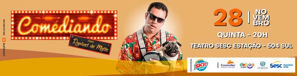 BANNER COMEDIANDO COM RAPHAEL DA MATA