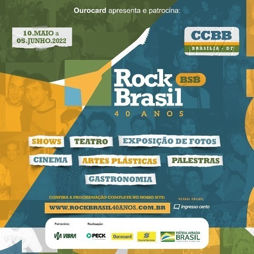 Festival Rock Brasil 40 anos em Brasília