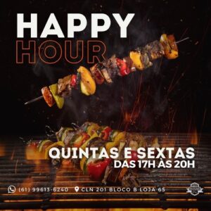 Happy Hour no Meat House Prime_DeBoa Brasilia