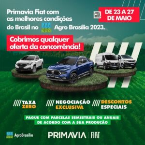 Primavia Fiat na AgroBrasília 2023_DeBoa Brasília
