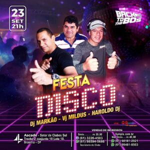 Festa Disco 2023 Deboa Brasília
