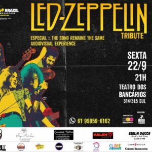 Led Zeppelin 2023 Deboa Brasília