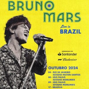 Bruno Mars em Brasília 2024 Deboa