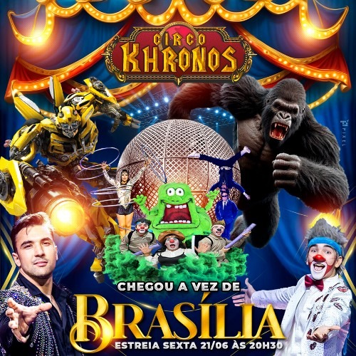 Circo Khronos no Boulevard Shopping Brasília_DeBoa Brasilia