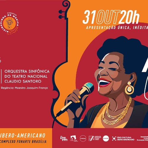 Alaíde Costa e Orquestra Sinfônica do Teatro Nacional Cláudio Santoro_DeBoa Brasilia