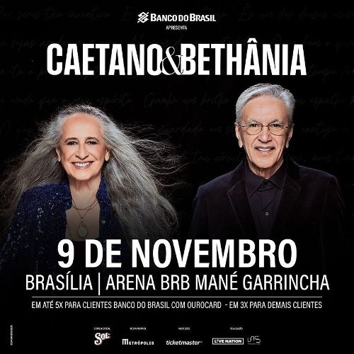 Caetano e Bethânia em Brasília_DeBoa Brasilia