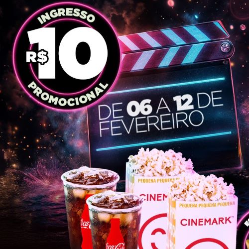 Com ingressos a R$ 10, Cinemark participa da Semana do Cinema 2025_DeBoa Brasília