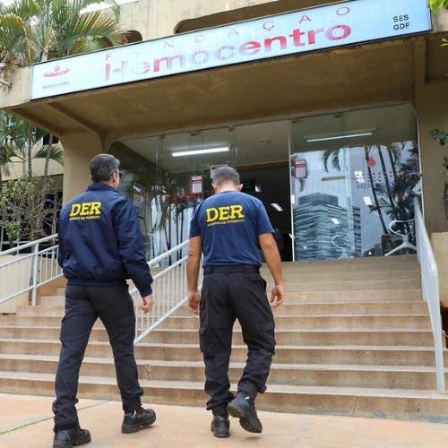 Ação coletiva do DER incentiva doação de sangue no Hemocentro de Brasília_DeBoa Brasília
