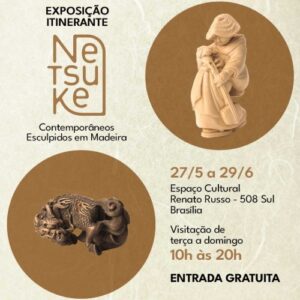 Exposição Netsuke Contemporâneos Esculpidos em Madeira_DeBoa Brasilia