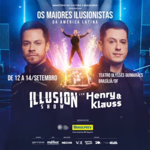 Illusion Show com Henry e Klauss em Brasília_DeBoa Brasilia