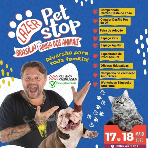 Lazer Pet Stop 2025_DeBoa Brasília