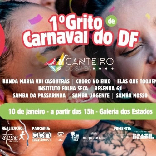 Canteiro do Samba - 1º Grito de Carnaval do DF_DeBoa Brasilia