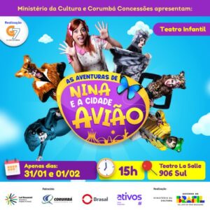Espetáculo_As Aventuras de Nina e a Cidade Avião_DeBoa Brasília