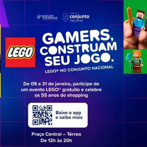 LEGO Gaming chega ao Conjunto Nacional_DeBoa Brasilia
