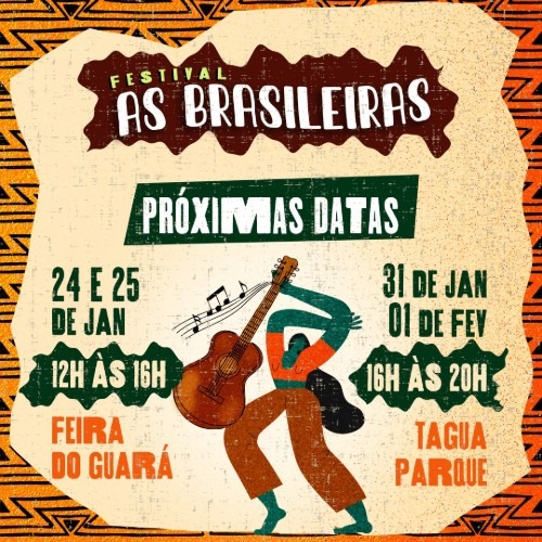 Projeto As Brasileiras agita pré-carnaval brasiliense_DeBoa Brasilia