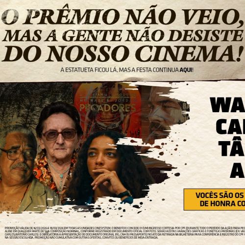 Cinesystem oferece ingressos grátis para clientes para nomes selecionados após o Oscar_DeBoa Brasília