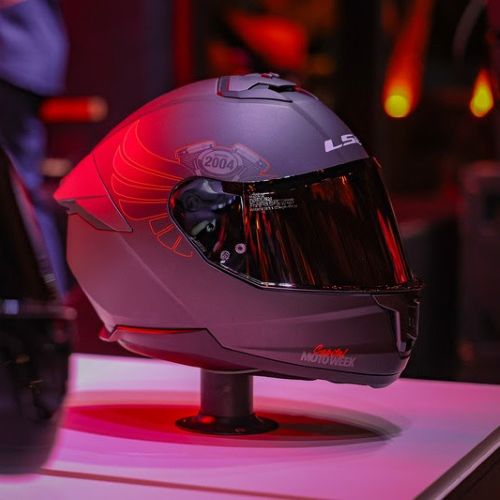 LS2 lança edição limitada do capacete oficial do Capital Moto Week 2026_DeBoa Brasília