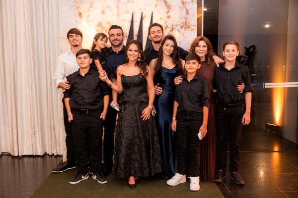 Gabriel Vighini e família