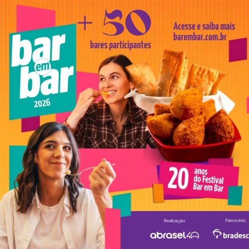 Brasília recebe a 20ª edição do Festival Bar em Bar em mais de 50 bares da capital federal_DeBoa Brasília